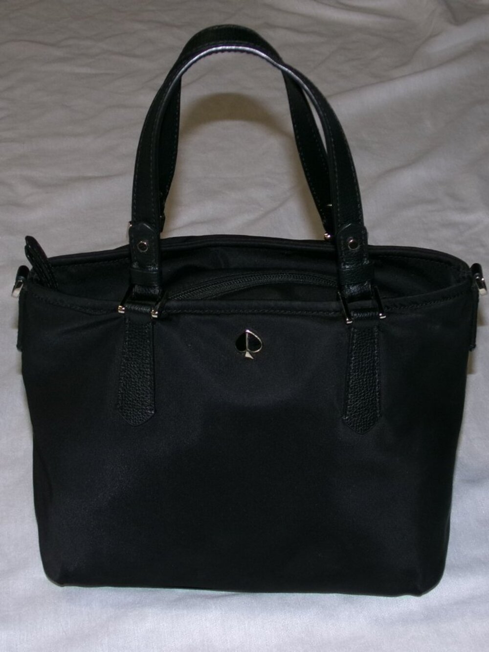 KATE SPADE New York Taylor Mini Small Nylon Tote Satchel Purse Bag